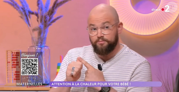 Le sujet a été évoqué il y a quelques semaines dans "La maison des maternelles" sur France 2.

Le docteur Jules Fougères, pédiatre urgentiste au CHU de Rouen, dans "La maison des maternelles" sur France 2.