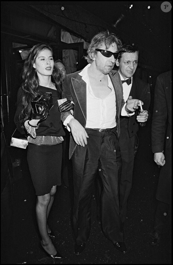 ARCHIVES - SERGE GAINSBOURG ET SA FEMME BAMBOU