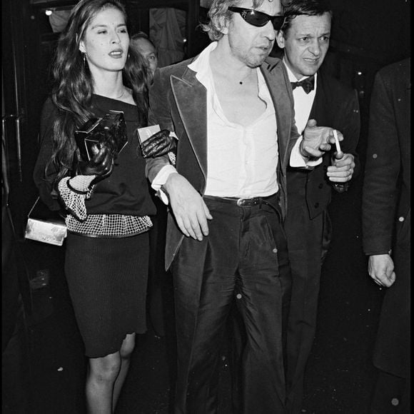 ARCHIVES - SERGE GAINSBOURG ET SA FEMME BAMBOU