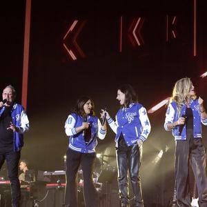 Exclusif - Christiane Obydol (Zouk Machine), Michael Jones, Larusso, Tina Arena, Ophélie Winter, Hélène Ségara lors du concert Stars 80 vs Stars 90 au stade Decathlon Arena à Lille le 6 juin 2025. Ce concert a été diffusé en direct sur M6 le 7 juin 2025.
© Jack Tribeca / Bestimage