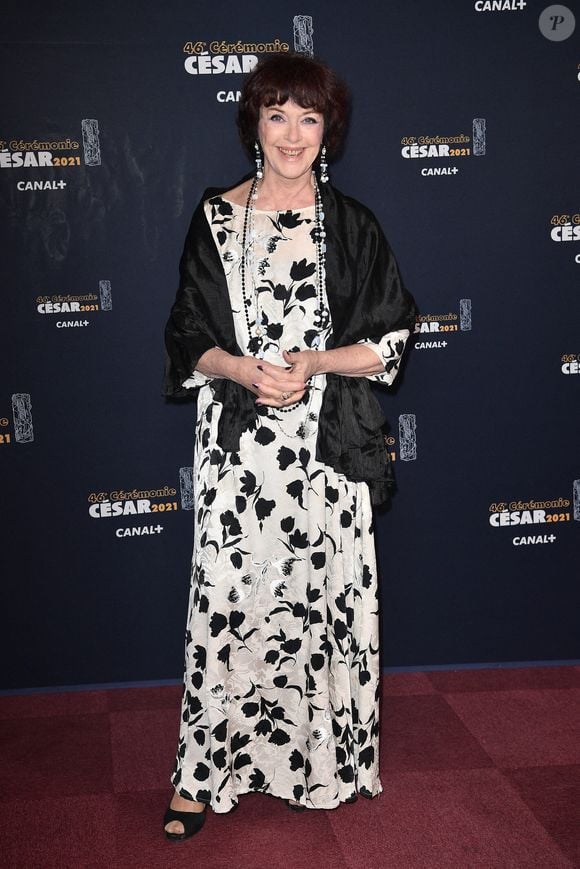 Anny Duperey lors de la 46e édition de la cérémonie des César du cinéma à l'Olympia à Paris, France, le 12 mars 2021. Photo by David Niviere/Pool/ABACAPRESS.COM