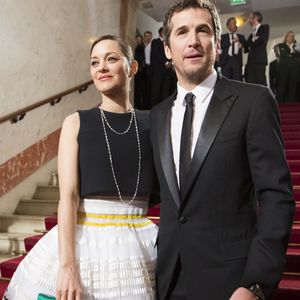 Guillaume Canet et Marion Cotillard - 40ème cérémonie des César au théâtre du Châtelet à Paris, le 20 février 2015. © BORDE-JACOVIDES / BESTIMAGE