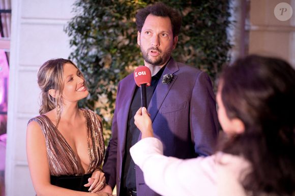 Eric Antoine et sa femme Gennifer Demey - Soirée de gala du 10ème anniversaire de l'association "Les Bonnes Fées" à l'Hôtel The Peninsula Paris le 8 octobre 2025. © Rachid Bellak/Bestimage