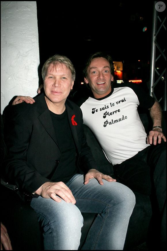 Patrick Juvet et Pierre Palmade ont été en couple à la fin des années 90

Archives - Patrick Juvet et Pierre Palmade au Vynil. BALDINI / BESTIMAGE