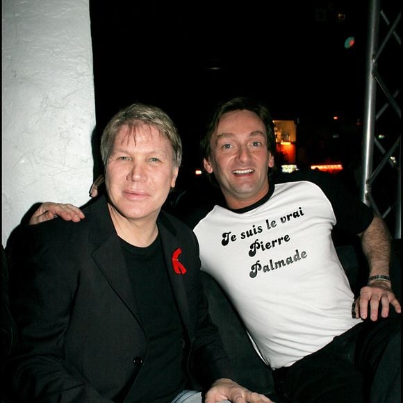 Patrick Juvet et Pierre Palmade ont été en couple à la fin des années 90

Archives - Patrick Juvet et Pierre Palmade au Vynil. BALDINI / BESTIMAGE