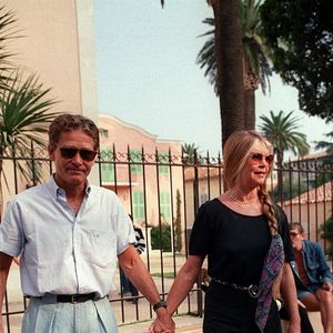 Archives - Brigitte Bardot et son mari Bernard d'Ormale @Bestimage