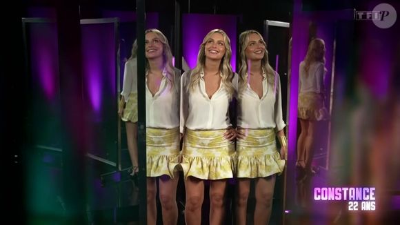 Constance lors du tournage de son portrait pour "Secret Story 2025", pour TF1