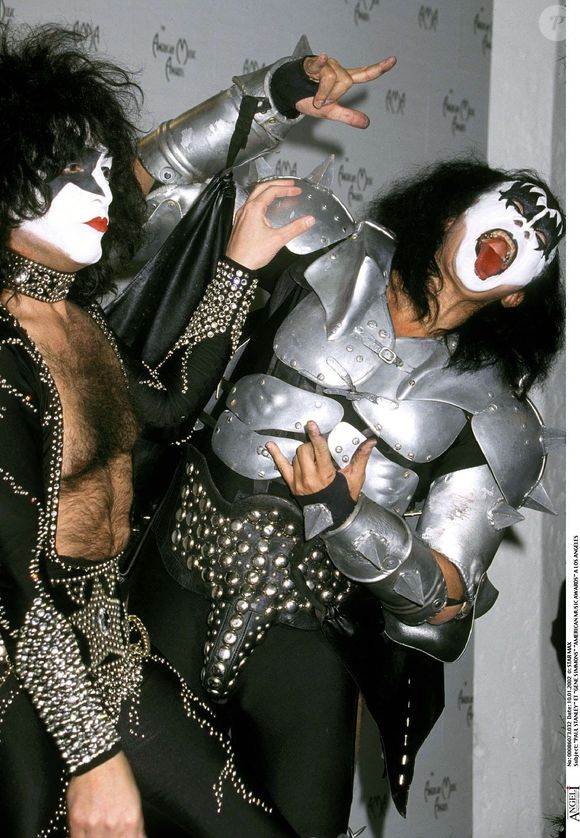 Le groupe Kiss à la finale de l'émission "American Idol".