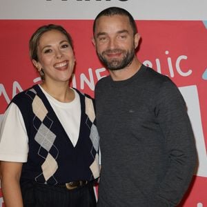 Alysson Paradis et son compagnon Guillaume Gouix - Ouverture de la 21ème édition de Mon Premier Festival au Forum des Images à Paris le 22 octobre 2025. © Coadic Guirec/Bestimage