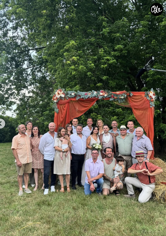 Nadia et Mickaël au mariage de Stéphane et Nejla (L'amour est dans le pré)
