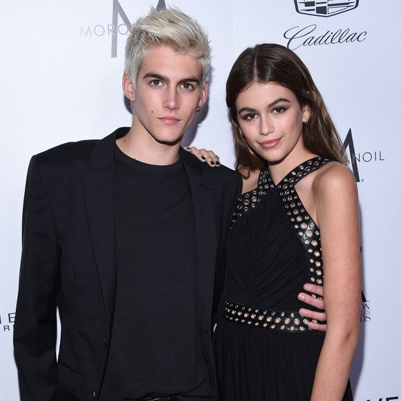 Presley et Kaia Gerber le 20 mars 2016. Photo de Lisa O'Connor / AFF/ABACAPRESS.COM