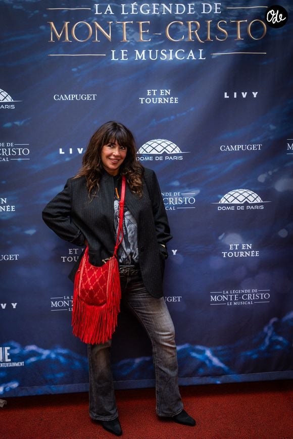 Exclusif - Elsa Wolinski au photocall du showcase de présentation de la comédie musicale La Légende du Comte de Monte Cristo à Salle Gaveau à Paris, France, le 25 septembre 2025. © Julien Sarkissian/Bestimage