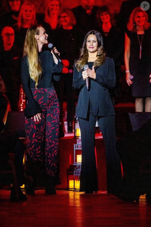 La princesse Sofia et le Prince Carl Philip assistent au concert de Noel à Stockholm en Suède le 20 décembre 2024.
@Dana Press / Bestimage