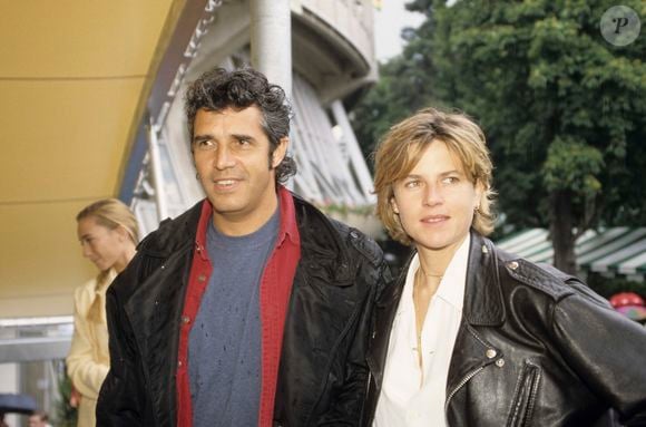 En France, à Paris, lors du tournoi des Roland Garros en 1994, Julien Clercet sa femme Virginie Coupérie-Eiffel. Mai 1994
© Bernard Leguay via Bestimage