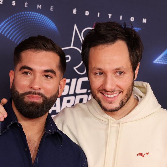 Kendji Girac, Vianney au photocall de la 25ème cérémonie des "NRJ Music Awards (NMA)" au palais des Festivals et des Congrès de Cannes, France, le 10 novembre 2023. © Dominique Jacovides/Bestimage