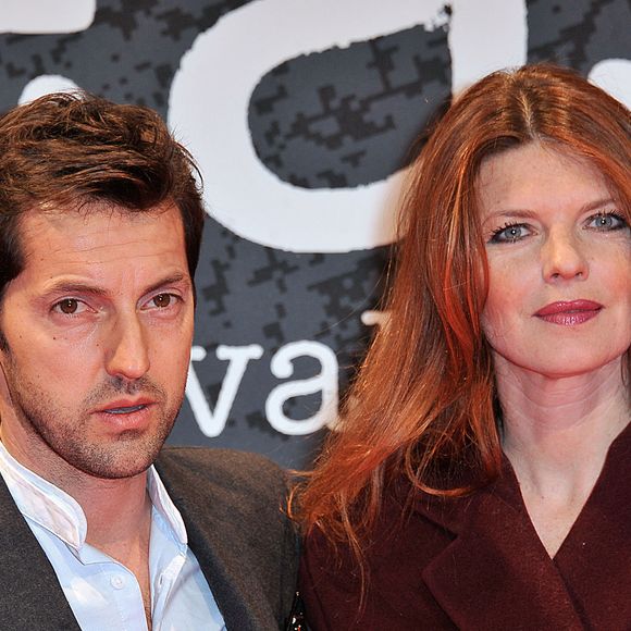 Frédéric Diefenthal et Gwendoline Hamon sur le tapis rouge du 5e Festival International du Film Policier de Beaune le 5 avril 2013. Agence / Bestimage