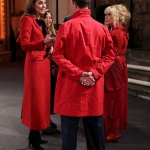 La princesse de Galles Kate Middleton  arrive à l'abbaye de Westminster, à Londres, pour assister à la cérémonie de chants Together At Christmas. Date de la photo : Vendredi 6 décembre 2024. ... Isabel Infantes/PA Wire |PA Wire : Isabel Infantes/PA Wire