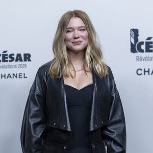 Lea Seydoux - Photocall du dîner des Révélations César 2026 à l'Elysée Montmartre à Paris, France, le 19 janvier 2026. © Olivier Borde / Bestimage