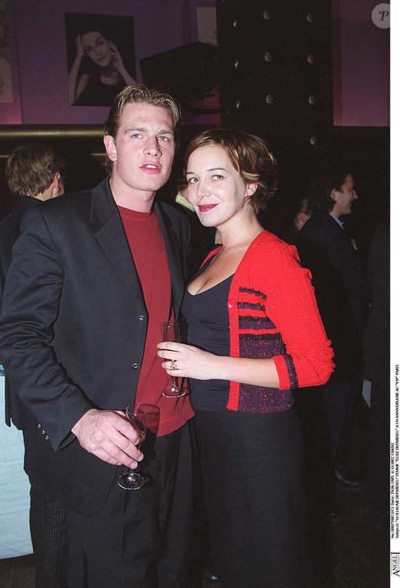 Elise Ventre et Guillaume Depardieu à un anniversaire au VIP paris le 06/02/2000. Crédit Coadic Guirec / Bestimage