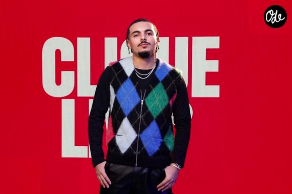 Exclusif - Le rappeur RK (Ryad Kartoum) sur le plateau de l'émission Clique présenté par M. Achour et diffusée sur Canal + le 27 novembre 2025, à Paris, France, le 25 novembre 2025. © Jack Tribeca/Bestimage