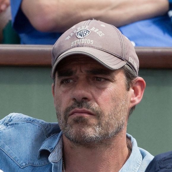 Thierry Neuvic sur les gradins lors des Internationaux de France de tennis à Roland-Garros le 09 juin 2017 à Paris, France. Photo by Nasser Berzane/ABACAPRESS.COM
