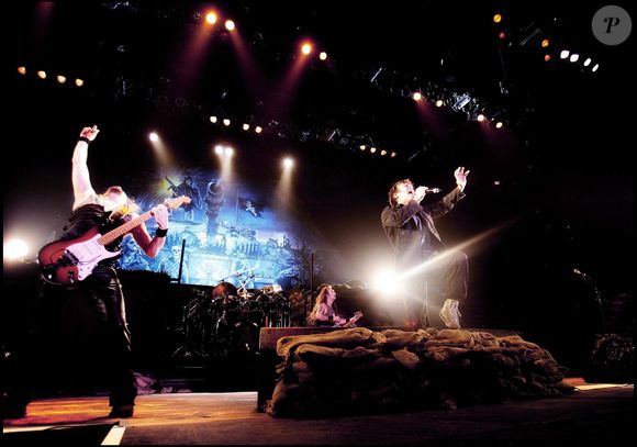 Iron Maiden enflamme la scène lors de son concert à Stockholm, offrant un show spectaculaire aux fans suédois
AFTONBLADET BILD / BESTIMAGE
