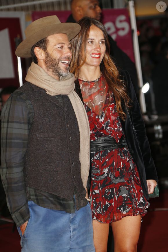 Christophe Maé et sa compagne Nadège Sarron lors de la 18ème cérémonie des "NRJ Music Awards" au Palais des Festivals à Cannes, le 12 novembre 2016. © Christophe Aubert via Bestimage