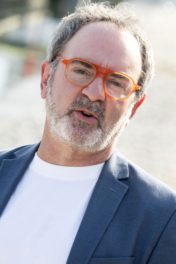 Bruno Solo participe au photocall du Nouveau jour lors du 27ème Festival de la Fiction de La Rochelle le 19 septembre 2025 à La Rochelle, France.Photo by David NIVIERE/ABACAPRESS.COM