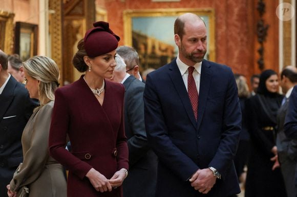 Elle verrait désormais la vie d'un autre oeil.

Le prince et la princesse de Galles au palais de Buckingham, à Londres, alors que l'émir du Qatar, Cheikh Tamim bin Hamad Al Thani, et son épouse, Cheikha Jawaher, regardent une exposition d'objets qataris de la collection royale, lors de leur visite d'État au Royaume-Uni, le 3 décembre 2024, à Londres, au Royaume-Uni. Photo by Mina Kim/PA Wire/ABACAPRESS.COM