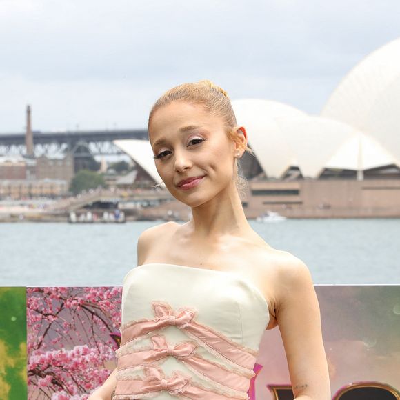 Ariana Grande lors du photocall de "Wicked" en novembre 2024. 
 © Christopher Khoury/Australian Press Agency via ZUMA Press Wire