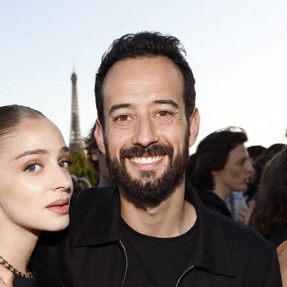 Exclusif - Mathieu Forget et sa compagne lors de la soirée d'anniversaire de Joalukas Noah, fils de Yannick Noah et Isabelle Camus, pour ses 18 ans à Paris le 10 juin 2022. © Cyril Moreau / Bestimage