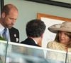 A l'instar de sa belle-mère Carole Middleton dont il est particulièrement proche et qui l'a soutenu durant la manifestation !
Le prince William, prince de Galles, et sa belle-mère, Carole Middleton - Les royautés assistent à la course hippique Royal Ascot (Jour 2), le 18 juin 2025. Julien Burton / Bestimage