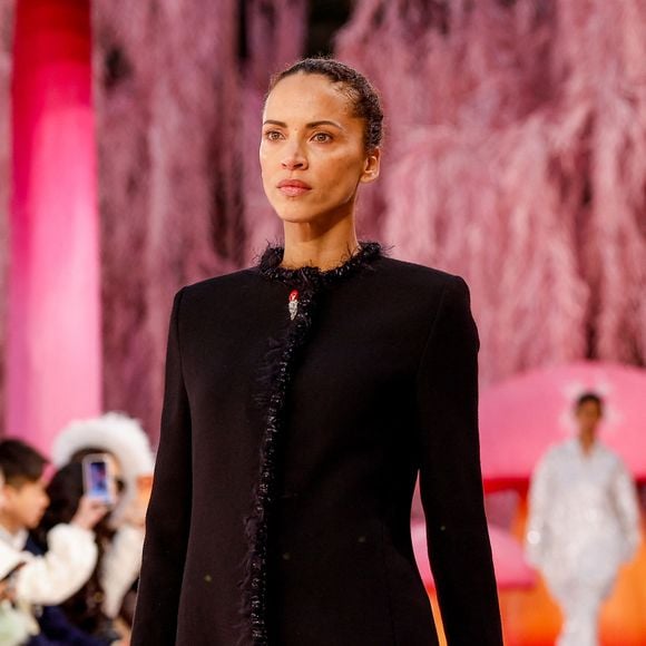 Noémie Lenoir - Défilé Chanel "Collection Haute Couture Printemps/Eté 2026" lors de la Fashion Week de Paris (PFW) au Grand Palais, à Paris, France, le 27 janvier 2026.