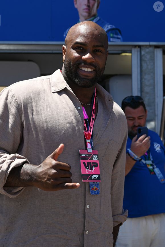 Teddy Riner - Célébrités lors du Grand Prix de Formule 1 (F1) Tag Heuer de Monaco le 25 mai 2025. © Lionel Urman/Bestimage