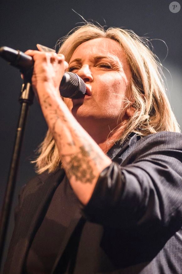 Patricia Kaas lors d'un concert en hommage a Arno, a l'Ancienne Belgique a Bruxelles, le 17 juin 2023 - Photo by Quinet JM/Belpress/ANDBZ/ABACAPRESS.COM