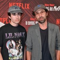 Roxan Bangalter, le fils d’Élodie Bouchez, avec son père à qui il ressemble comme deux gouttes d'eau : grande avant-première à Paris