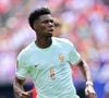 La vidéo permet de découvrir sa villa située dans un environnement calme et verdoyant.

Aurélien Tchouaméni lors du match entre la Norvège et la France, comptant pour la Coupe du monde 2026 de la FIFA, au Boston Stadium, à Boston, le 26 juin 2026.

© SPP / PsnewZ / Bestimage