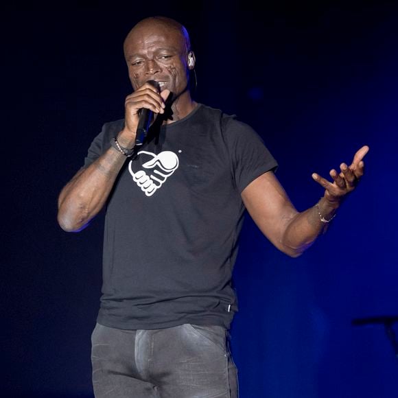 Seal en concert au Sporting Club de Monaco, lors du Sporting Summer Festival le 25/07/2016 - Photo by Syspeo.c/ANDBZ/ABACAPRESS.COM