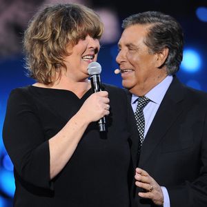 Exclusif - Jean-Pierre Foucault et sa fille Virginie Foucault - Surprises - Enregistrement de l'émission "La Chanson secrète 4", qui sera diffusée le 4 janvier 2020 sur TF1, à Paris. Le 17 décembre 2019
© Gaffiot-Perusseau / Bestimage