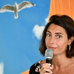 Alessandra Sublet - 25ème édition du Festival du Livre de Nice, sous la présidence d'honneur de J. Julliard, historien, essayiste et journaliste à Nice le 17 septembre 2021. © Bruno Bebert/Bestimage