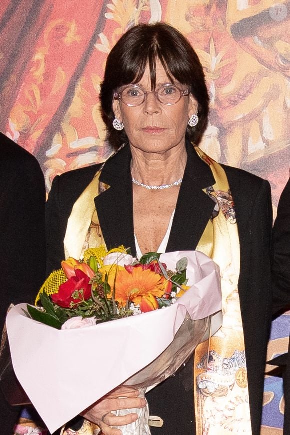 La princesse Stéphanie de Monaco assiste à la cérémonie de clôture du 47ème Festival International du Cirque le 21 janvier 2025 à Monte-Carlo, Monaco. Photo : Pierre Villard/POOL/ABACAPRESS.COM
