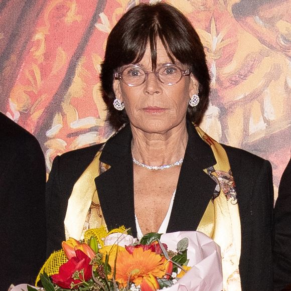 La princesse Stéphanie de Monaco assiste à la cérémonie de clôture du 47ème Festival International du Cirque le 21 janvier 2025 à Monte-Carlo, Monaco. Photo : Pierre Villard/POOL/ABACAPRESS.COM