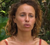 Noémie lors du quatorzième épisode de "Koh-Lanta, La Revanche des quatre Terres", sur TF1.