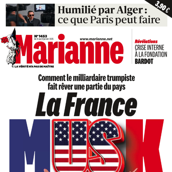 "Marianne", jeudi 16 janvier 2025.