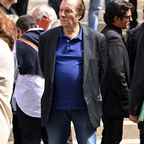 Daniel Russo - Obsèques de Jacques Bertin en l'église Saint-Roch à Paris le 28 juillet 2025. © Pierre Perusseau/Bestimage
