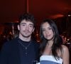 Le Monégasque et la Française ont récemment célébré ensemble l’anniversaire de cette dernière
Charles Leclerc et sa compagne Alexandra Saint-Mleux - Soirée APM Monaco au restaurant "le Baoli " pour le lancement de la nouvelle collection été APM Monaco lors du 77ème Festival International du Film de Cannes le 22 mai 2024. K. Prette, directrice artistique lance une collection 100% Gold pour cet été avec comme nouvelle égérie de la maison, C. Delevigne. © Rachid Bellak/Bestimage