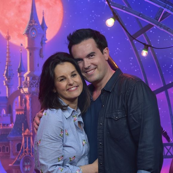 Faustine Bollaert et Maxime Chattam - People au lancement du nouveau spectacle "Mickey et le magicien" au Parc Disneyland Paris. Le 2 juillet 2016
© Giancarlo Gorassini / Bestimage