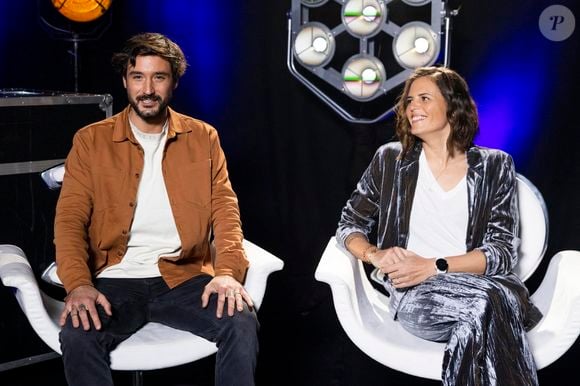 Exclusif - Jérémy Frérot, Laure Manaudou - Enregistrement de l'émission "La Chanson secrète 11" à Paris, diffusée le 24 juin sur TF1. © Cyril Moreau / Bestimage