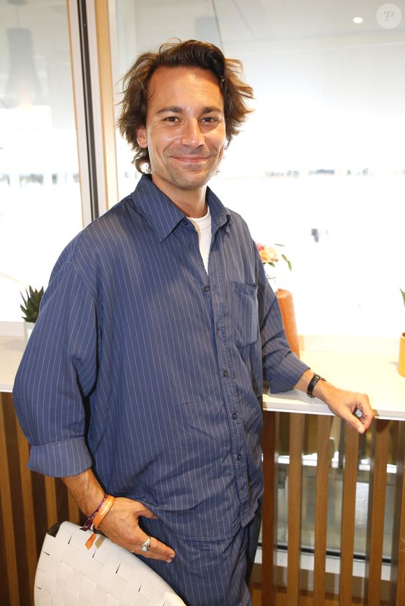 Exclusif - Bertrand Chameroy (C à vous) - Déjeuner dans la loge de France Télévision lors des Internationaux de France de Tennis de Roland Garros 2024 à Paris. Le 5 juin 2024
© Bertrand Rindoff Petroff / Bestimage