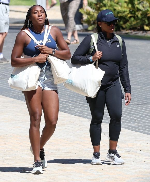 Coco Gauff à Perth, en Australie. Backgrid USA / Bestimage